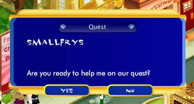 Smallfrys Quest Prompt