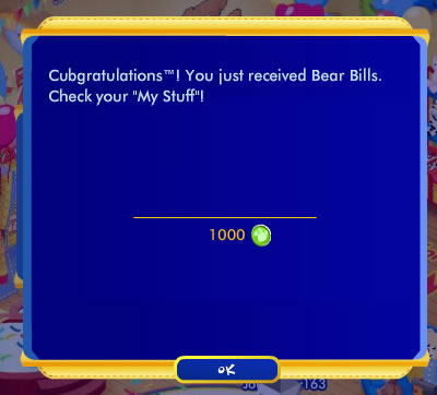 1000 Free Bear Bills