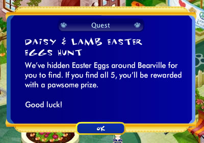 Egg Hunt Directions