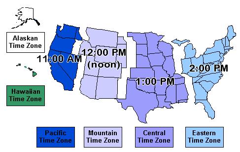 Map Of United States With Time Zones Printable لم يسبق له مثيل