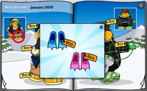 Club Penguin January 2012 Penguin Style Catalog Cheats | Club Penguin ...