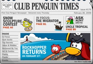 Club Penguin Times Issue 176