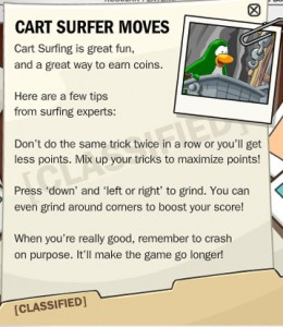 Cart Surfer Secret Moves