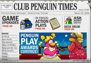 Club Penguin Times Issue 180