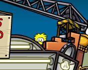 Artistic Puffle in Stage Construction