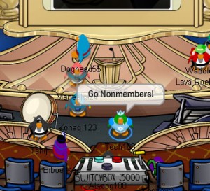 Nonmember Inside Penguin Play Awards Stage