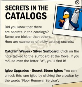 Secrets in the Catalog