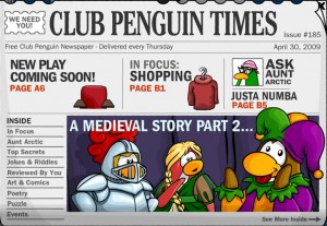 Club Penguin Times Issue 185