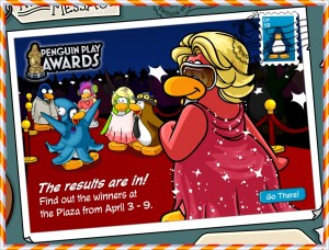 Penguin Play Awards Post Card