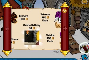 Club Penguin Medieval Catalog Cheats