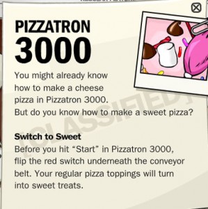 Desert Pizza in Pizzatron 3000