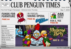 Club Penguin Times Issue 186