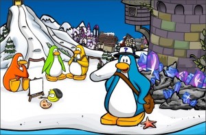 Club Penguin Medieval Party Homepage