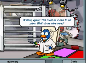 Club Penguin Mission 11 Hint