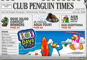 Club Penguin Times Issue 192