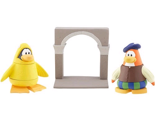 Disney Club Penguin Mix 'n Match Figure Packs with Coins & Cards