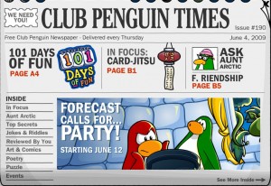 Club Penguin Times Issue 190