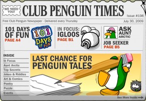 Club Penguin Times Issue 198