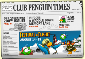 Club Penguin Times Issue 200