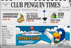 Club Penguin Times Issue 201