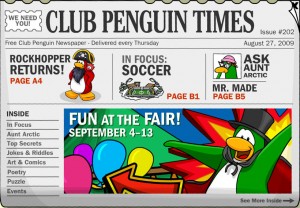 Club Penguin Times Issue 202