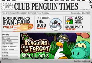 Club Penguin Times Issue 204