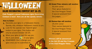 Halloween Igloo Contest