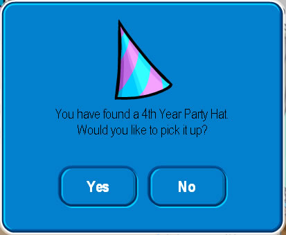 4th Year Party Hat