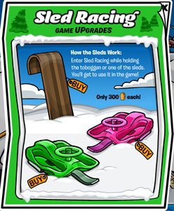 Sled Racing Game Upgrades