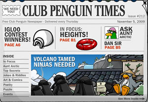 Club Penguin Times Issue 212