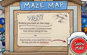 Maze Map Window