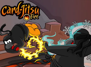 Card Jitsu Fire In Focus