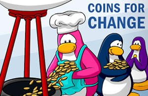 Coin for Change In Focus