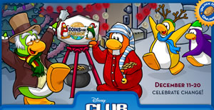 Club Penguin Coin for Change 2009