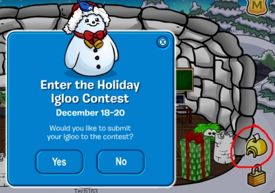 Holiday Igloo Contest