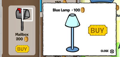 Blue  Lamp