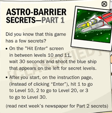 Astro Barrier Secret