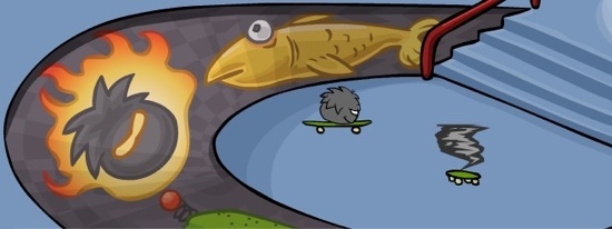 Black Puffle Skateboarding 