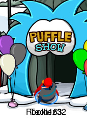 Puffle Show Entrance