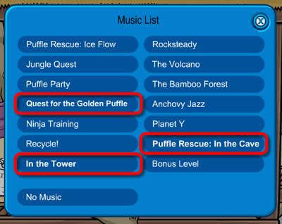 Club Penguin Music