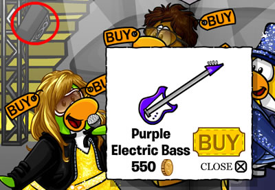 Purple Electric Bass