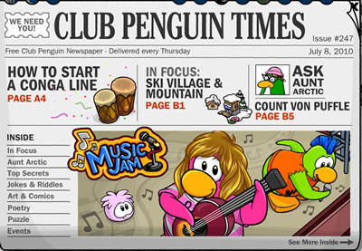 Club Penguin Times Issue 247
