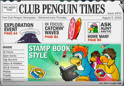 Club Penguin Times Issue 251