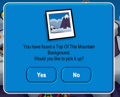 Top of the Mountain Background