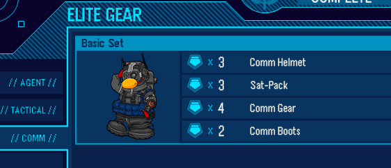 Comm Gear Cheats