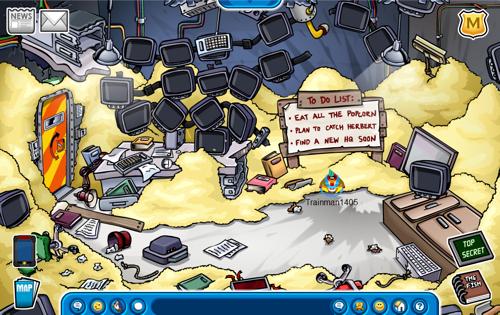 Club Penguin Secret Rooms