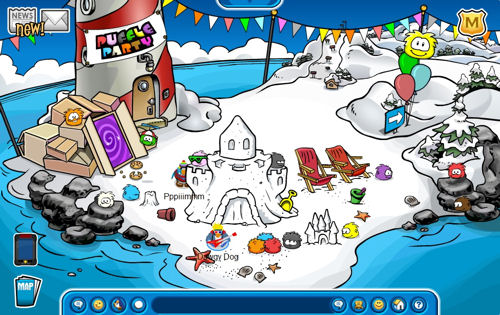 Club Penguin Puffle Party Rooms 2011 - Club Penguin Cheats 2013