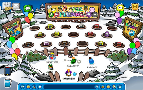 Club Penguin Puffle Party Rooms 2011 - Club Penguin Cheats 2013