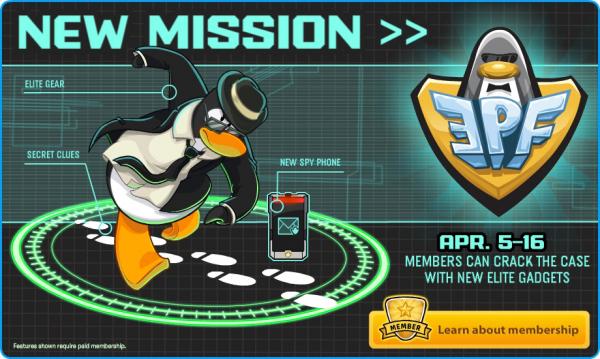 Club Penguin Elite Penguin Force: Herbert's Revenge Mission Guide's