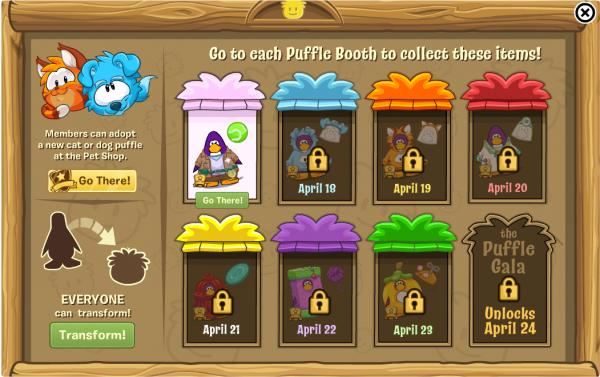 Club Penguin Puffle Party Rooms 2011 - Club Penguin Cheats 2013